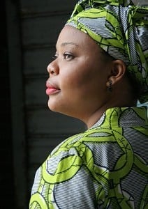 Leymah Gbowee, director of AJWS's grantee WIPSEN, winner of the 2011 Nobel Peace Prize