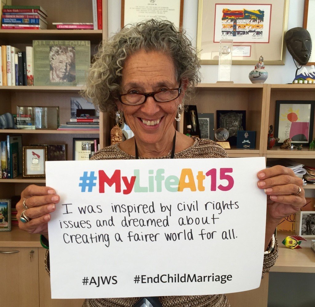 AJWS President Ruth Messinger