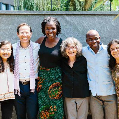 Left to right: Ah Noh, Robert, Caroline, Barbara, Boumba and Praneeta