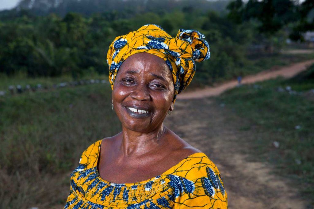 When Martha Karnga invited her to join BAWODA some five years ago, Monday Roberts was serving as her community’s women’s leader. Today, she is a paramount chief—the highest-ranking level of chief in Liberia’s traditional system.