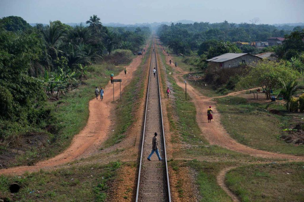 A railroad connects ArcelorMittal’s iron ore mine in Nimba County with the port of Buchanan in Grand Bassa County. Under the terms of their agreement with the Government of Liberia, ArcelorMittal is required to contribute a total of $3 million per year to the County Social Development Funds of Nimba, Bong and Grand Bassa Counties. The funds are supposed to be used for projects to benefit local citizens.