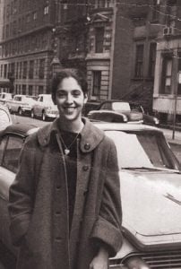 Ruth Messinger on the Upper West Side of Manhattan in the 1960s.