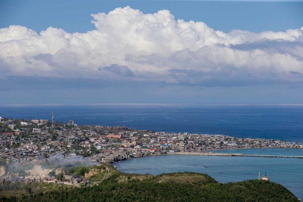 The city of Jérémie in Haiti’s Grand’Anse Department sustained major damage during Hurricane Matthew. The city sits right on the coast. Photograph by Jonathan Torgovnik