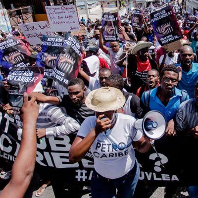 crowd of people at action