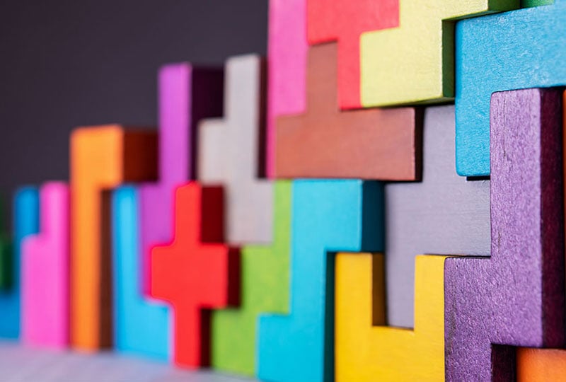 colorful blocks